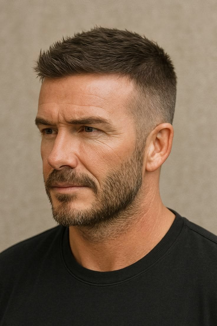 Fade with beard